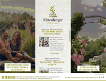 Tablet Screenshot of kittenberger.at